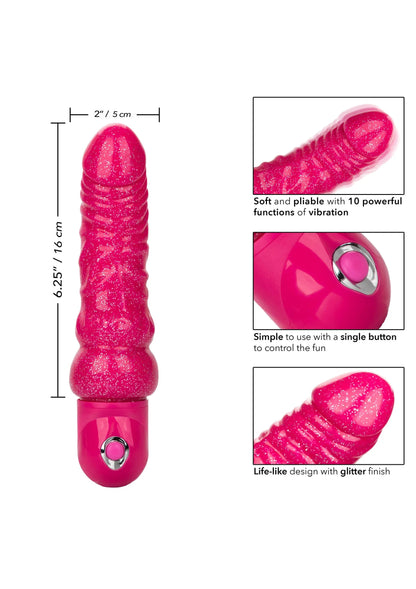 Bestel: Lady Boner Bendable Vibrator by CalExotics Naughty Bits - bij Happytoys: de erotische sex webshop | liever Happy dan Easy ⭐⭐⭐⭐⭐