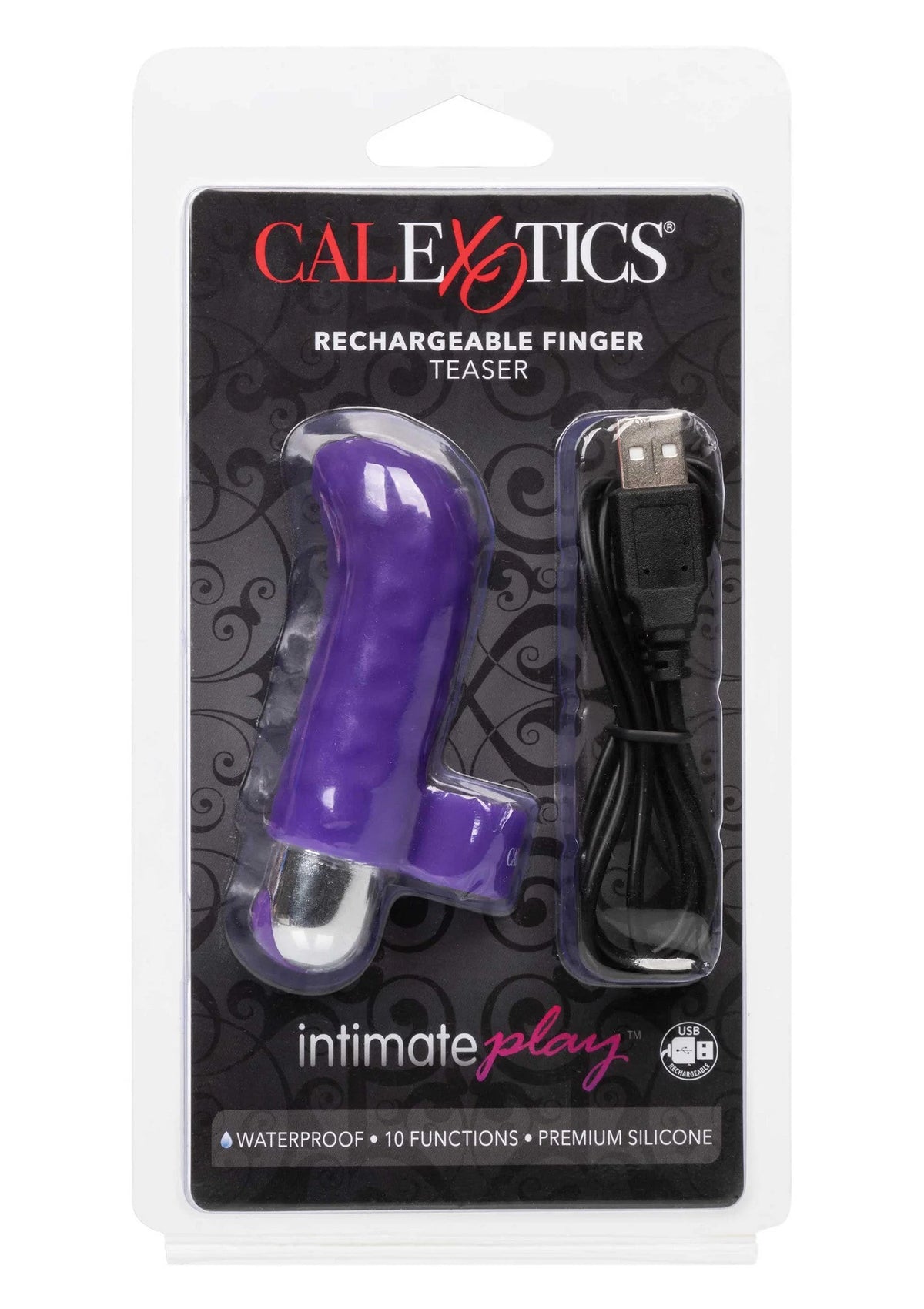 Bestel: Rechargeable Finger Teaser by CalExotics Intimate Play - bij Happytoys: de erotische sex webshop | liever Happy dan Easy ⭐⭐⭐⭐⭐
