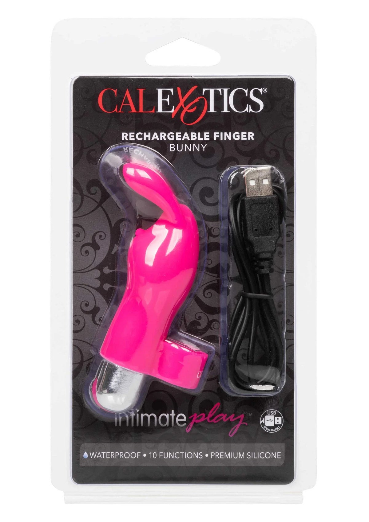 Bestel: Intimate Play Rechargeable Finger Bunny vibrator by CalExotics - bij Happytoys: de erotische sex webshop | liever Happy dan Easy ⭐⭐⭐⭐⭐