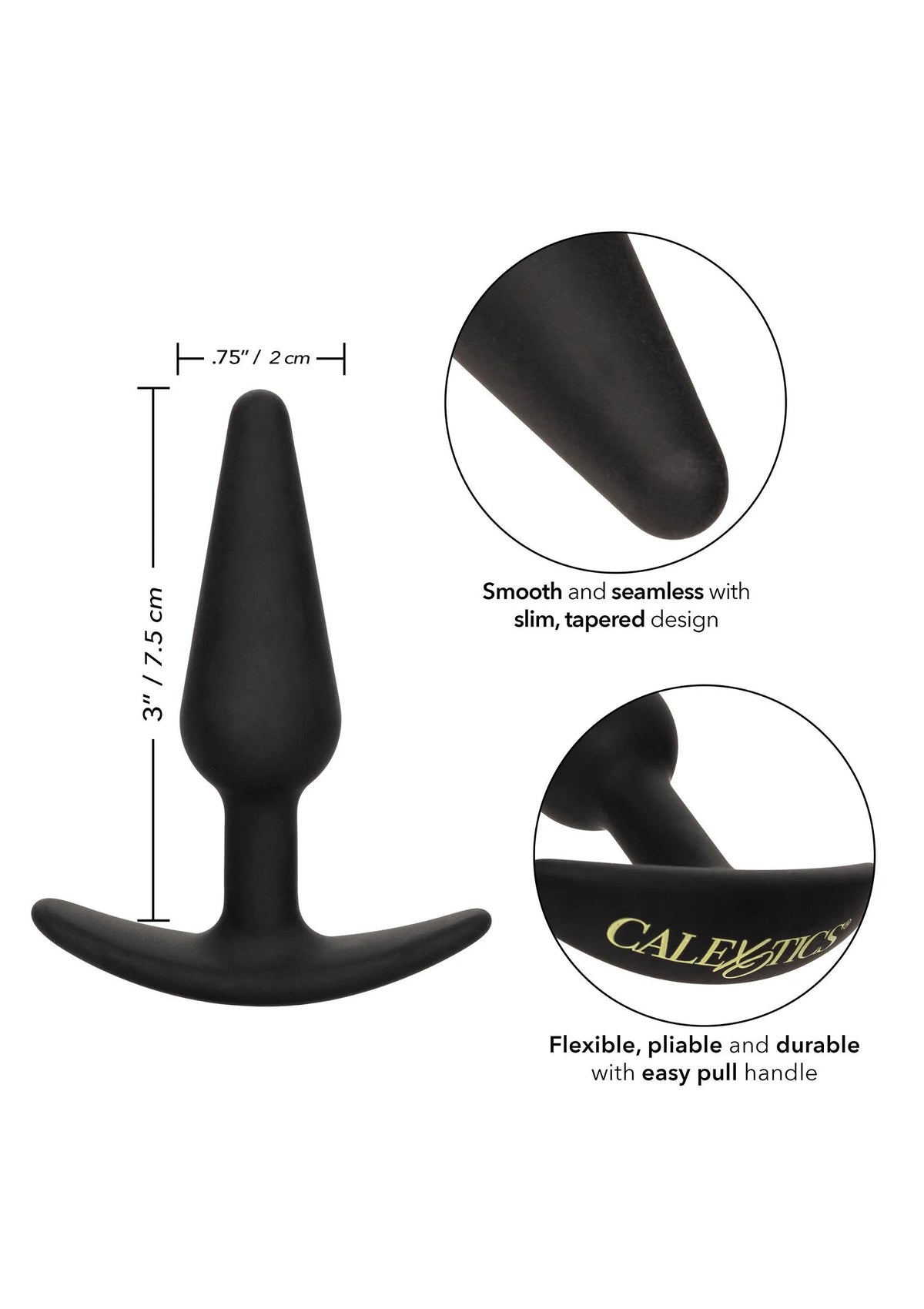 Bestel: Boundless Slim Plug by CalExotics - bij Happytoys: de erotische sex webshop | liever Happy dan Easy ⭐⭐⭐⭐⭐