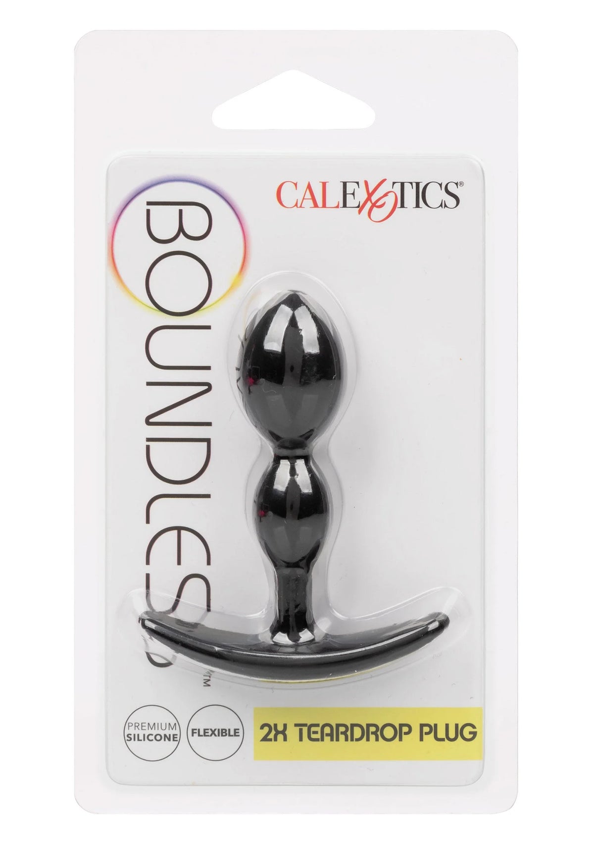 Bestel: Boundless 2X Teardrop Plug by CalExotics - bij Happytoys: de erotische sex webshop | liever Happy dan Easy ⭐⭐⭐⭐⭐