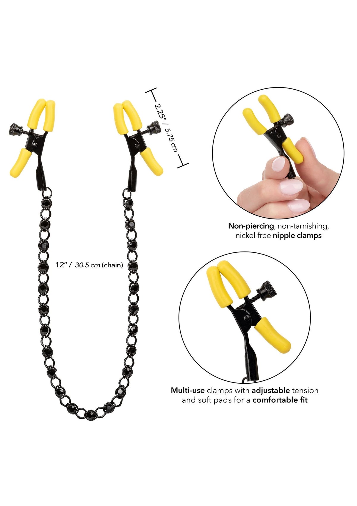 Bestel: Boundless Nipple Teasers by CalExotics - bij Happytoys: de erotische sex webshop | liever Happy dan Easy ⭐⭐⭐⭐⭐