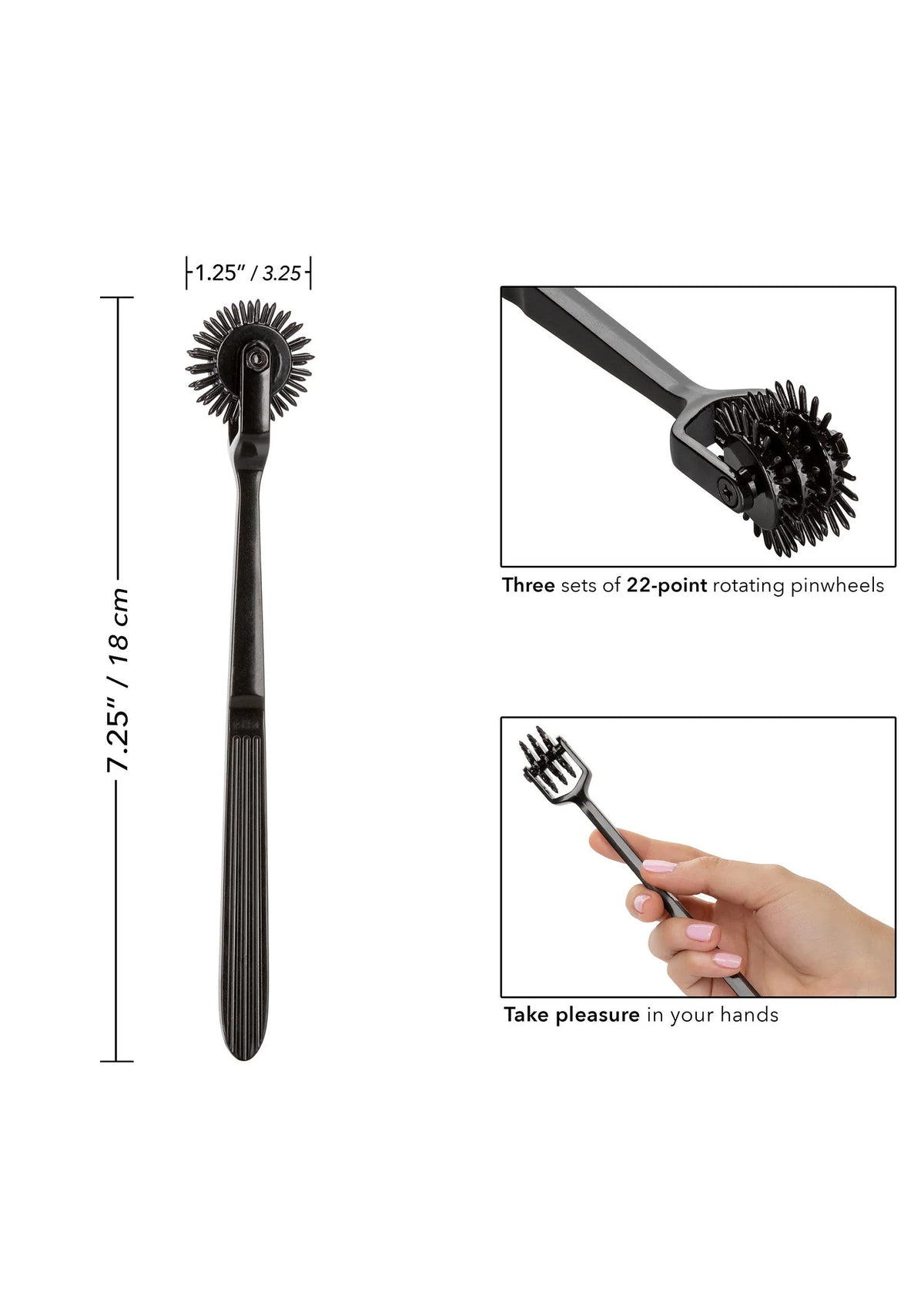 Bestel: Boundless Trio Pleasure Wheel by CalExotics - bij Happytoys: de erotische sex webshop | liever Happy dan Easy ⭐⭐⭐⭐⭐