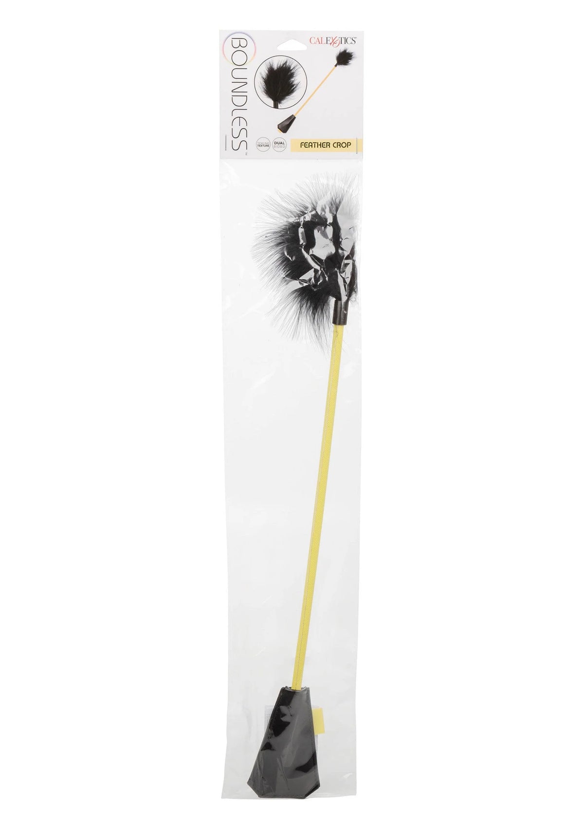 Bestel: Boundless Feather Crop by CalExotics - bij Happytoys: de erotische sex webshop | liever Happy dan Easy ⭐⭐⭐⭐⭐