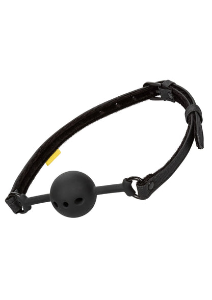 Bestel: Boundless Breathable Ball Gag CalExotics - bij Happytoys: de erotische sex webshop | liever Happy dan Easy ⭐⭐⭐⭐⭐ - Default Title - 14227 - BLACK