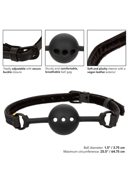 Bestel: Boundless Breathable Ball Gag CalExotics - bij Happytoys: de erotische sex webshop | liever Happy dan Easy ⭐⭐⭐⭐⭐