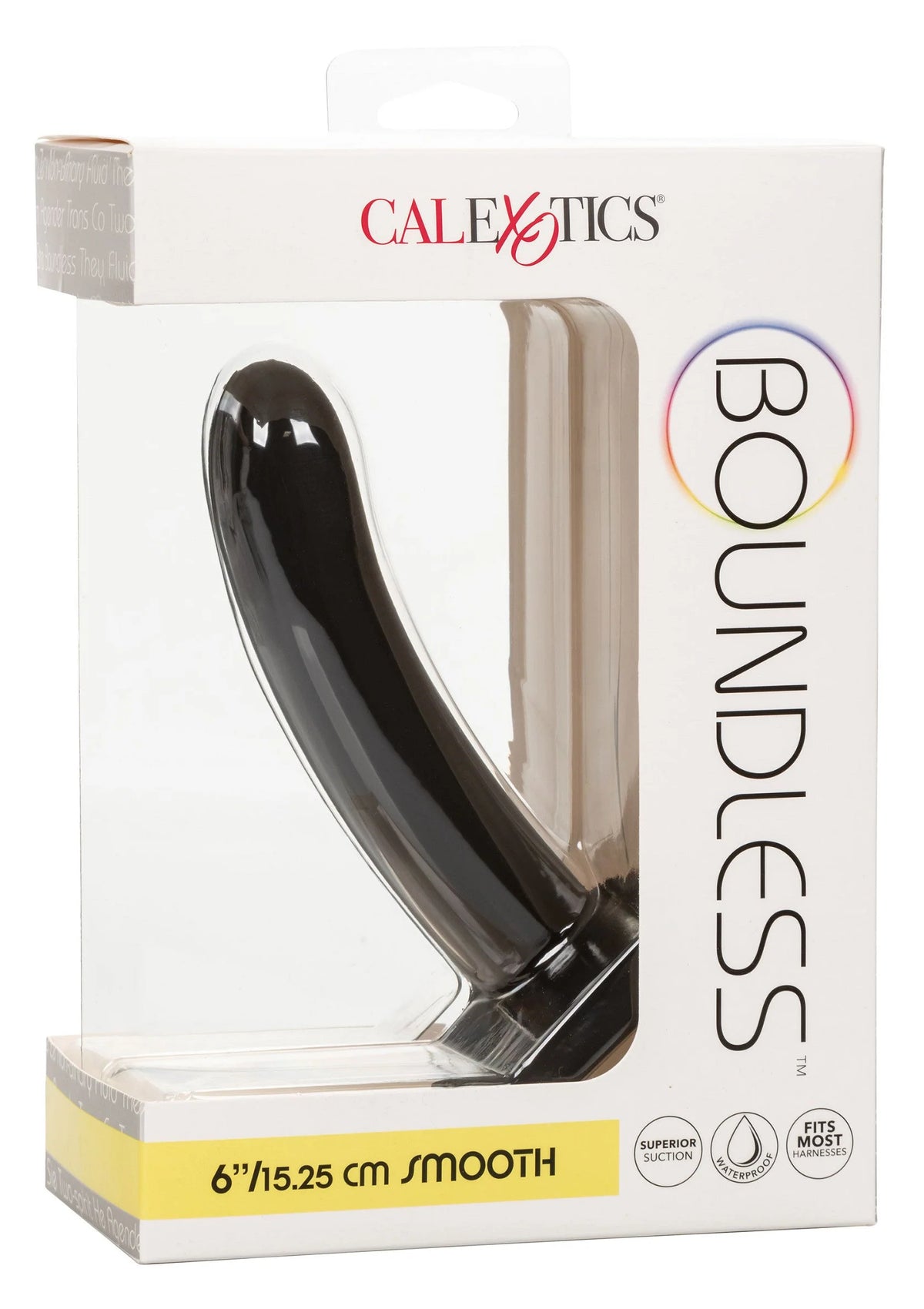 Bestel: Boundless 6”/15.25 cm Smooth by CalExotics - bij Happytoys: de erotische sex webshop | liever Happy dan Easy ⭐⭐⭐⭐⭐