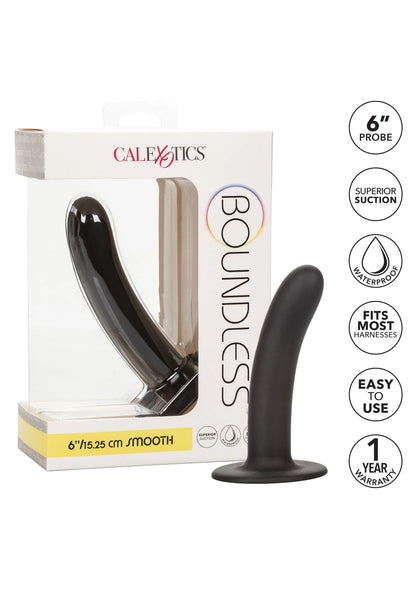 Bestel: Boundless 6”/15.25 cm Smooth by CalExotics - bij Happytoys: de erotische sex webshop | liever Happy dan Easy ⭐⭐⭐⭐⭐