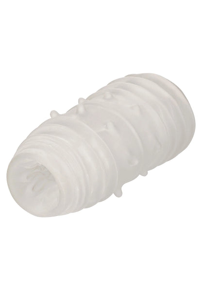 Bestel: Boundless Reversible Ribbed Stroker by CalExotics - bij Happytoys: de erotische sex webshop | liever Happy dan Easy ⭐⭐⭐⭐⭐