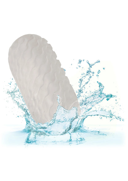 Bestel: Boundless Reversible Ribbed Stroker by CalExotics - bij Happytoys: de erotische sex webshop | liever Happy dan Easy ⭐⭐⭐⭐⭐