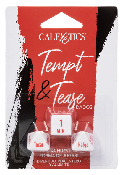 Bestel: Tempt & Tease Dados dice (ESP) by CalExotics - bij Happytoys: de erotische sex webshop | liever Happy dan Easy ⭐⭐⭐⭐⭐