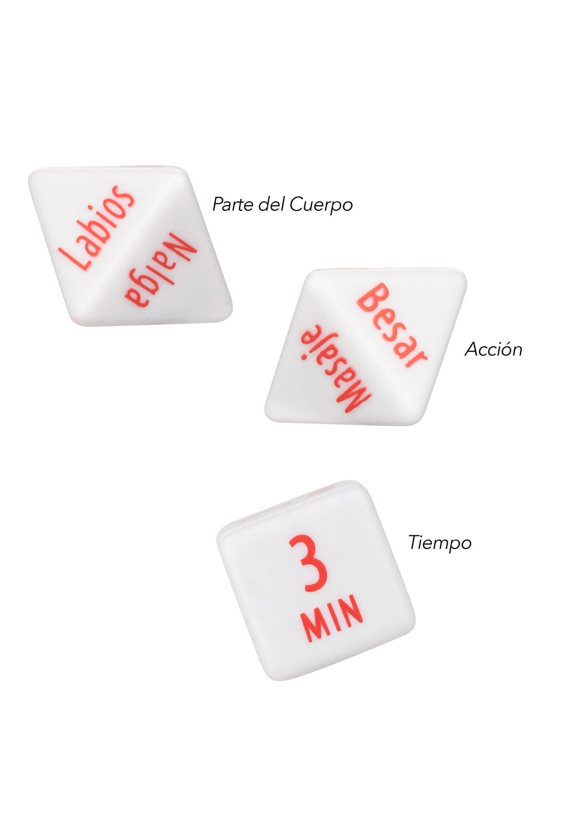 Bestel: Tempt & Tease Dados dice (ESP) by CalExotics - bij Happytoys: de erotische sex webshop | liever Happy dan Easy ⭐⭐⭐⭐⭐