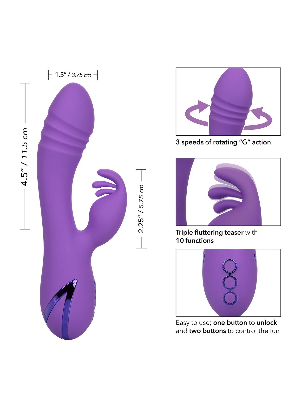 Bestel: California Dreaming West Coast Wave Rider by CalExotics - bij Happytoys: de erotische sex webshop | liever Happy dan Easy ⭐⭐⭐⭐⭐