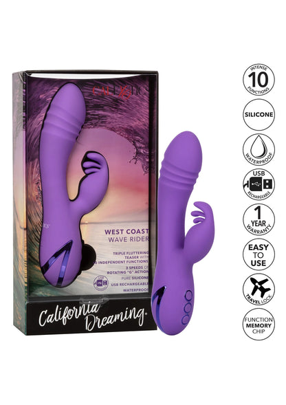 Bestel: California Dreaming West Coast Wave Rider by CalExotics - bij Happytoys: de erotische sex webshop | liever Happy dan Easy ⭐⭐⭐⭐⭐