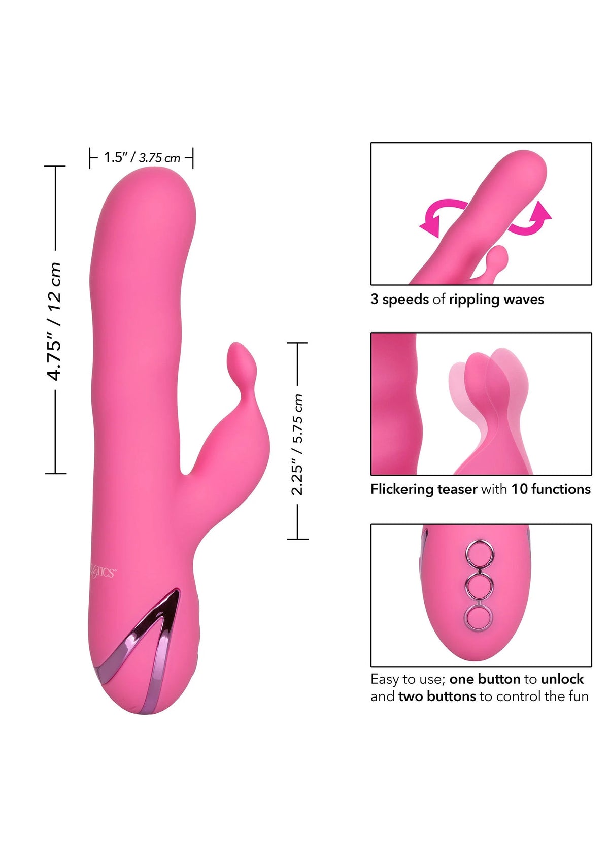 Bestel: California Dreaming Santa Barbara Surfer by CalExotics - bij Happytoys: de erotische sex webshop | liever Happy dan Easy ⭐⭐⭐⭐⭐