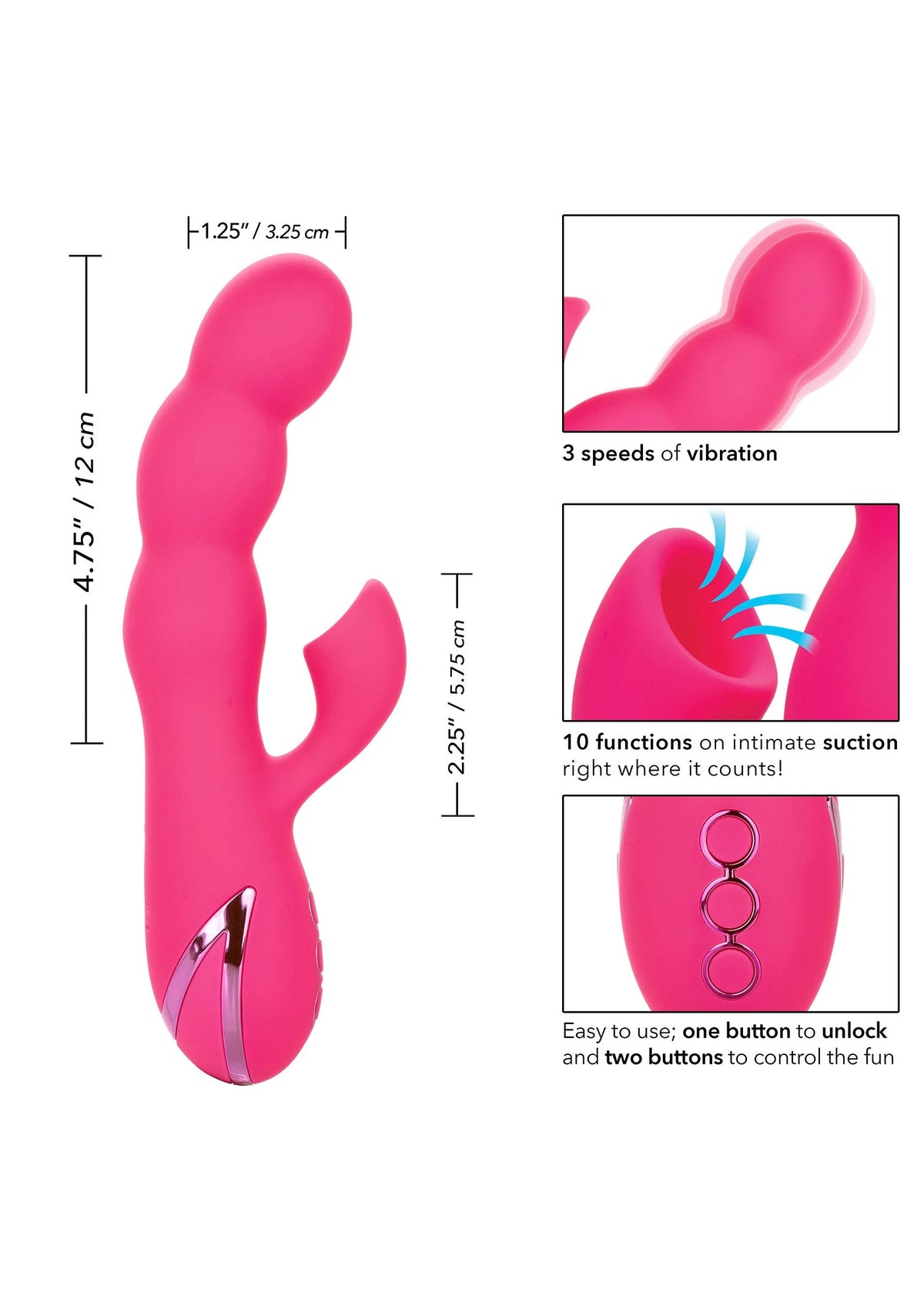 Bestel: California Dreaming Oceanside Orgasm by CalExotics - bij Happytoys: de erotische sex webshop | liever Happy dan Easy ⭐⭐⭐⭐⭐