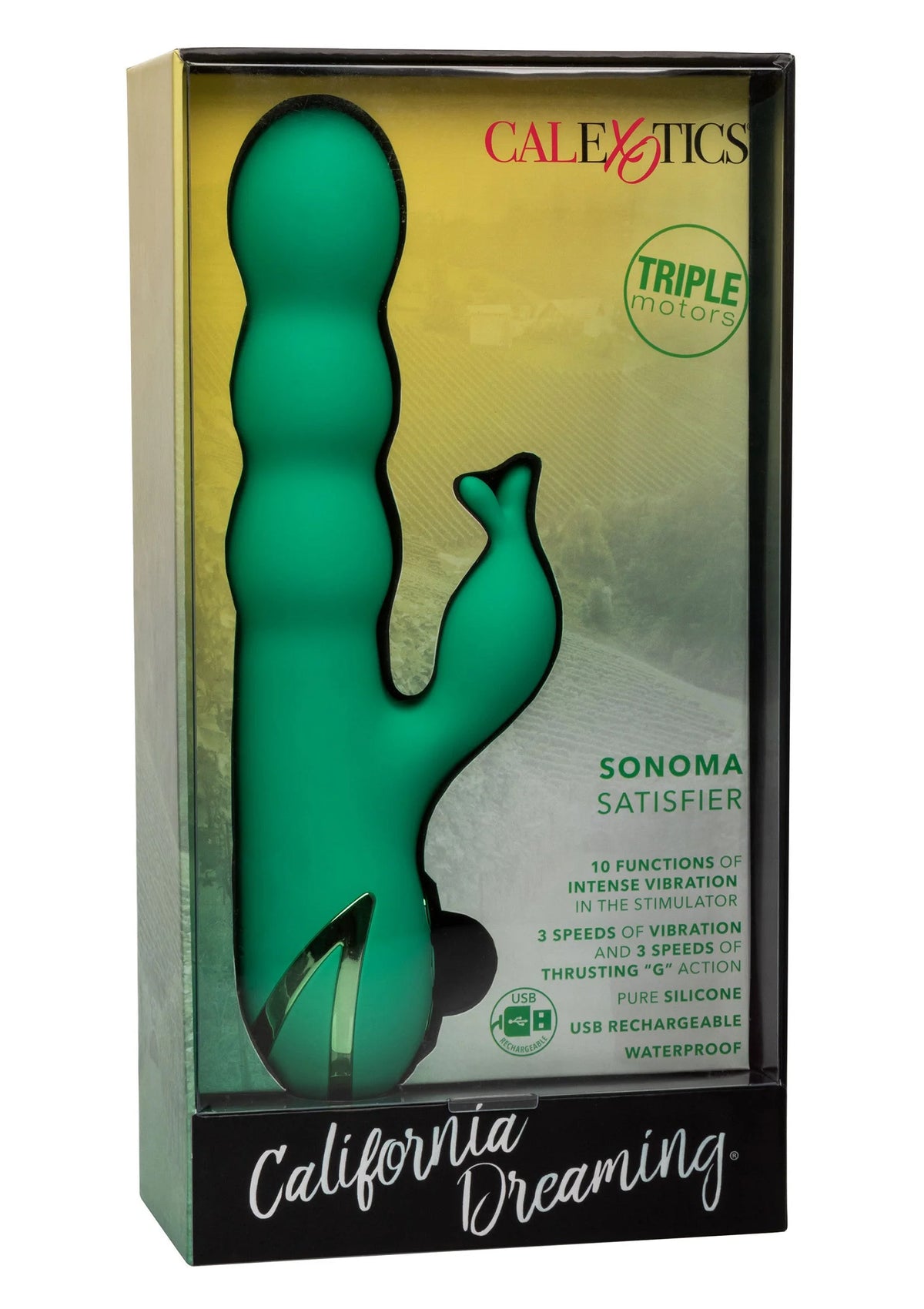 Bestel: California Dreaming Sonoma  by CalExotics - bij Happytoys: de erotische sex webshop | liever Happy dan Easy ⭐⭐⭐⭐⭐