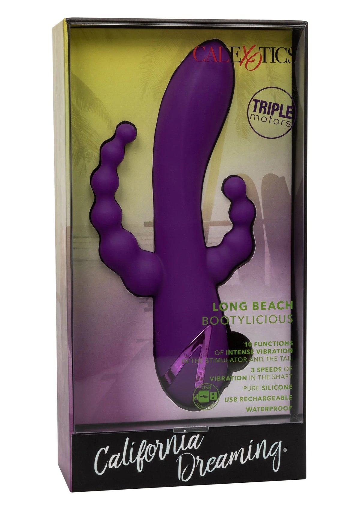 Bestel: California Dreaming Long Beach Bootylicious by CalExotics - bij Happytoys: de erotische sex webshop | liever Happy dan Easy ⭐⭐⭐⭐⭐