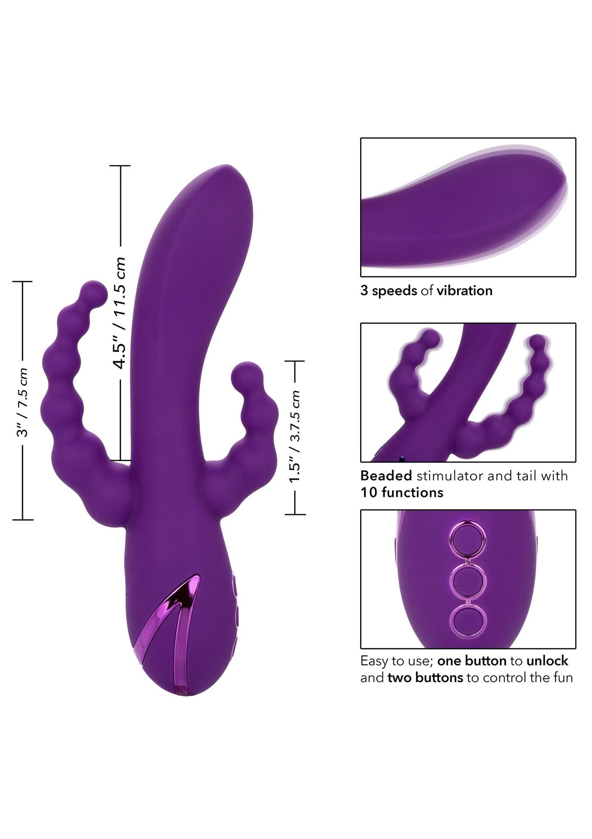 Bestel: California Dreaming Long Beach Bootylicious by CalExotics - bij Happytoys: de erotische sex webshop | liever Happy dan Easy ⭐⭐⭐⭐⭐