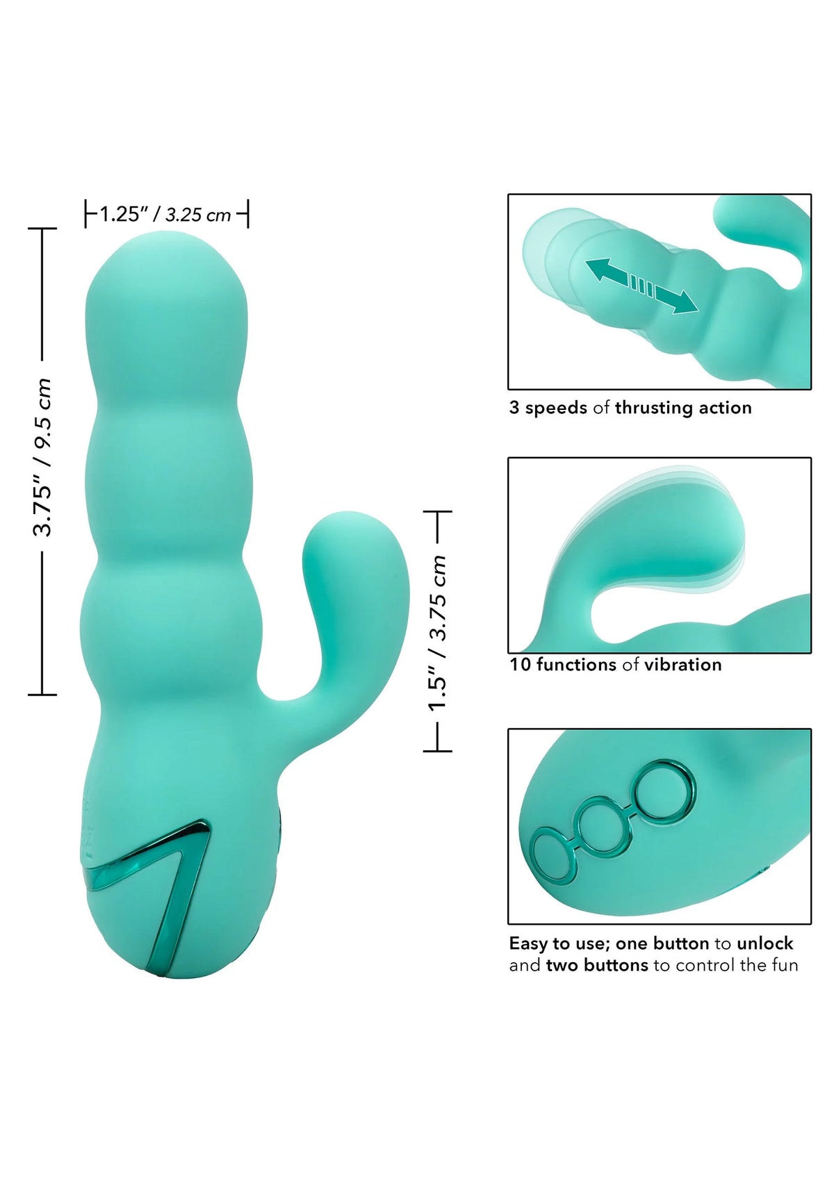 Bestel: California Dreaming Del Mar Diva by CalExotics - bij Happytoys: de erotische sex webshop | liever Happy dan Easy ⭐⭐⭐⭐⭐