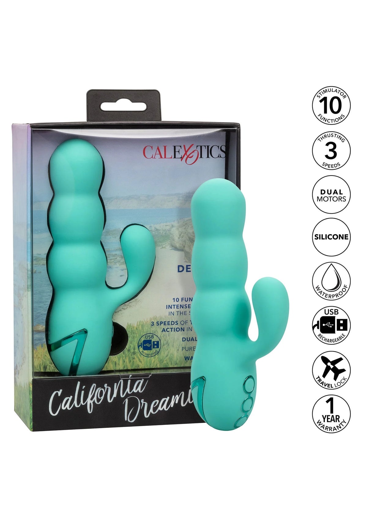 Bestel: California Dreaming Del Mar Diva by CalExotics - bij Happytoys: de erotische sex webshop | liever Happy dan Easy ⭐⭐⭐⭐⭐