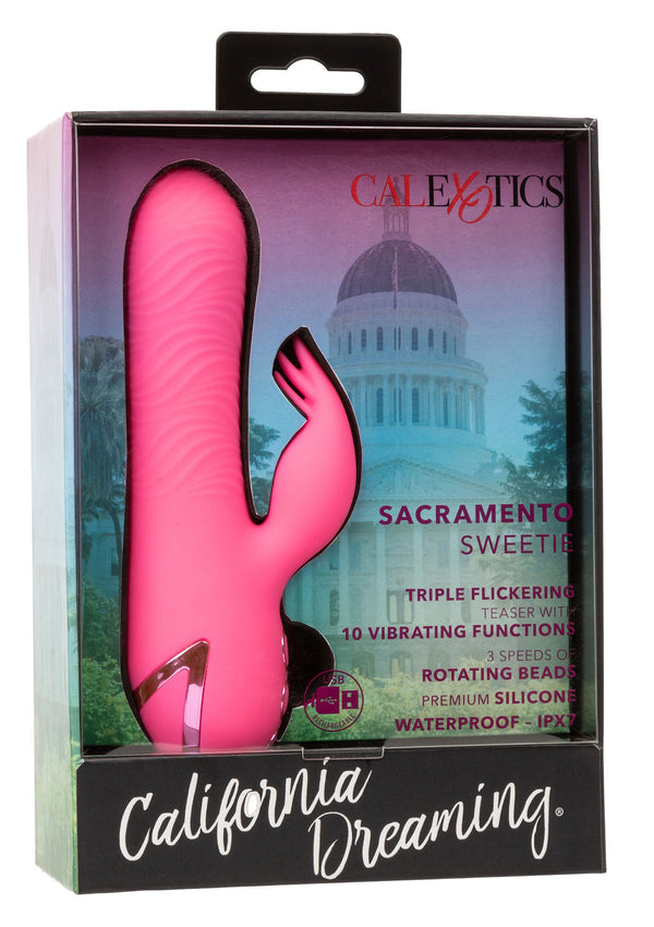 Bestel: Sacramento Sweety vibrator by CalExotics California Dreaming - bij Happytoys: de erotische sex webshop | liever Happy dan Easy ⭐⭐⭐⭐⭐
