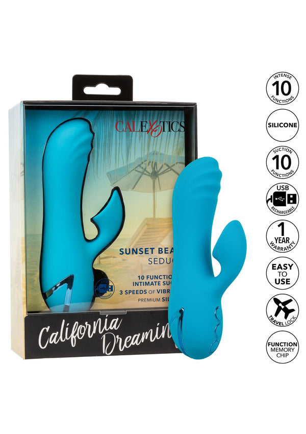Bestel: Sunset Beach Seducer vibrator by CalExotics California Dreaming - bij Happytoys: de erotische sex webshop | liever Happy dan Easy ⭐⭐⭐⭐⭐