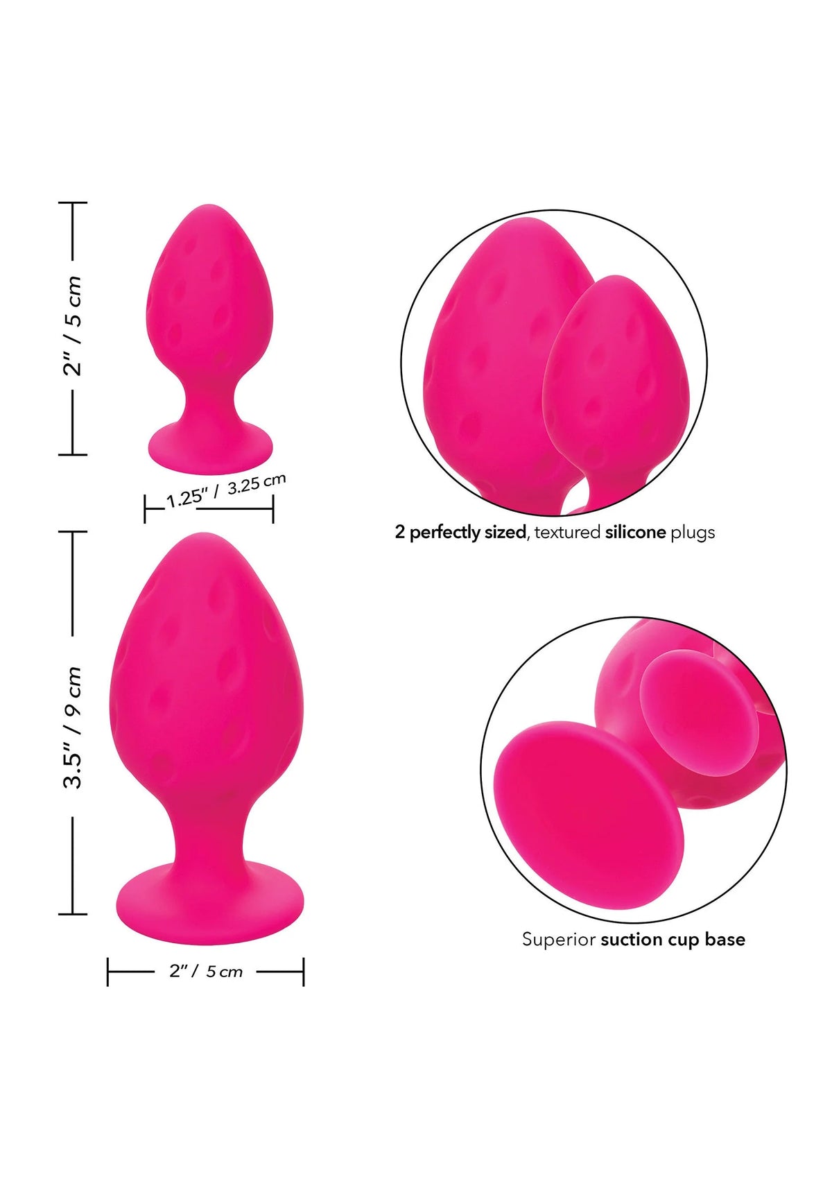 Bestel: Cheeky Buttplug by CalExotics - bij Happytoys: de erotische sex webshop | liever Happy dan Easy ⭐⭐⭐⭐⭐