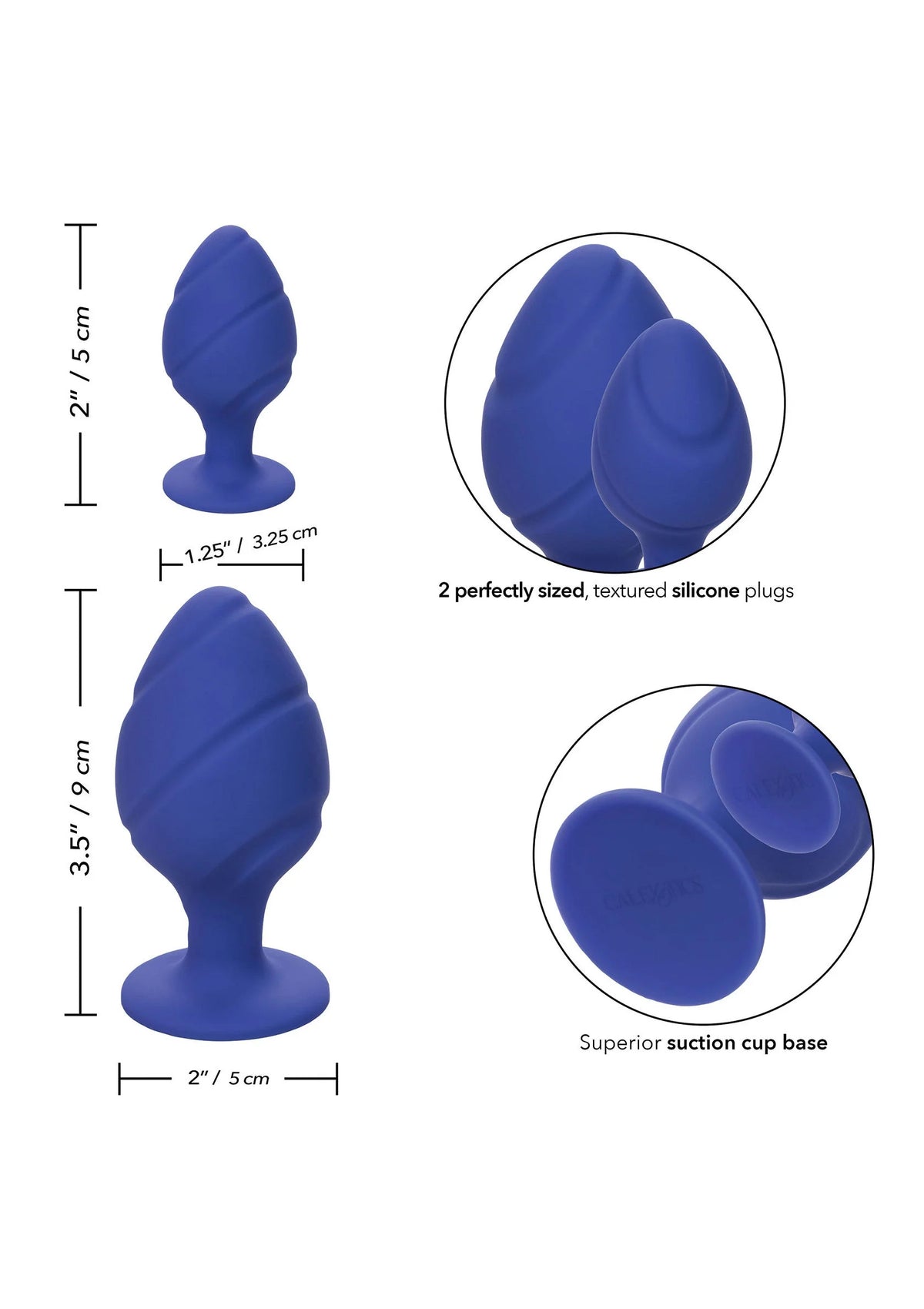 Bestel: Cheeky Buttplug by CalExotics - bij Happytoys: de erotische sex webshop | liever Happy dan Easy ⭐⭐⭐⭐⭐