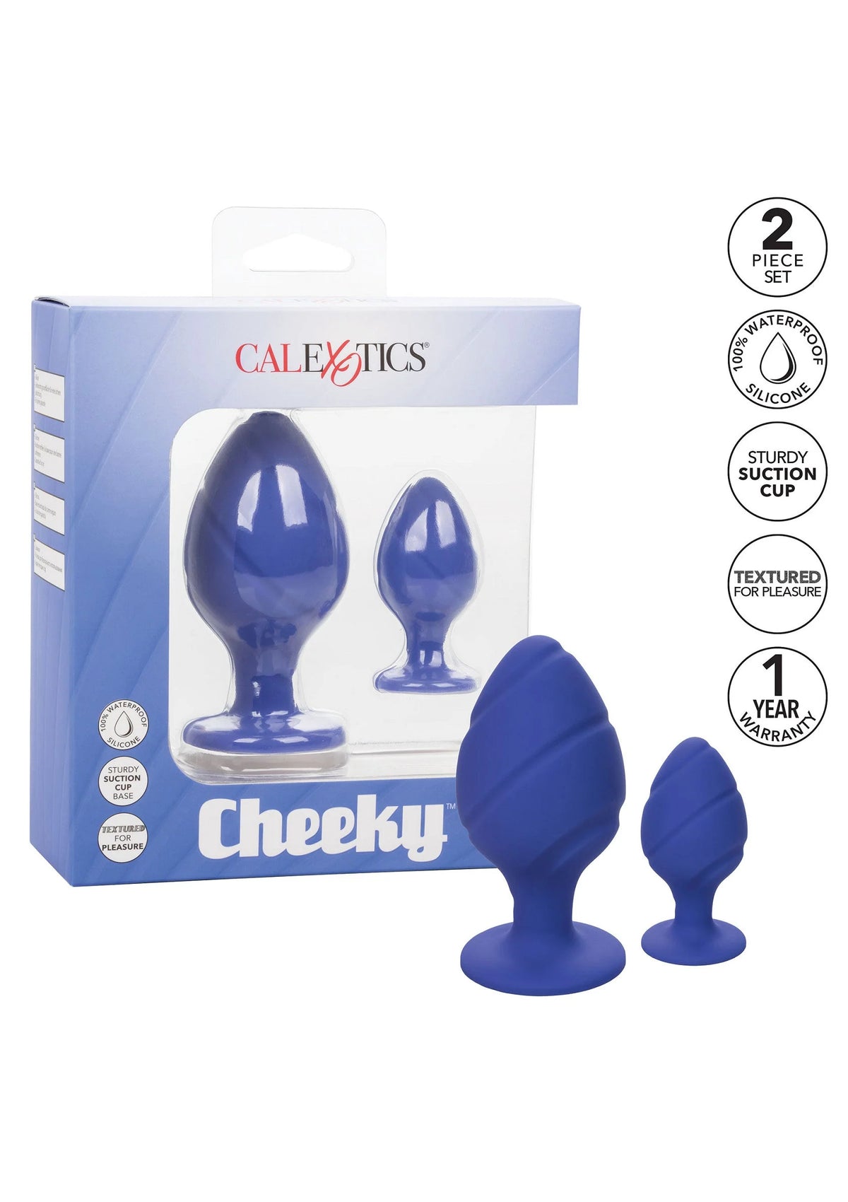 Bestel: Cheeky Buttplug by CalExotics - bij Happytoys: de erotische sex webshop | liever Happy dan Easy ⭐⭐⭐⭐⭐