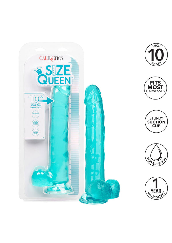 Bestel: Queen Size Dong 10 inch by CalExotics Size Queen - bij Happytoys: de erotische sex webshop | liever Happy dan Easy ⭐⭐⭐⭐⭐