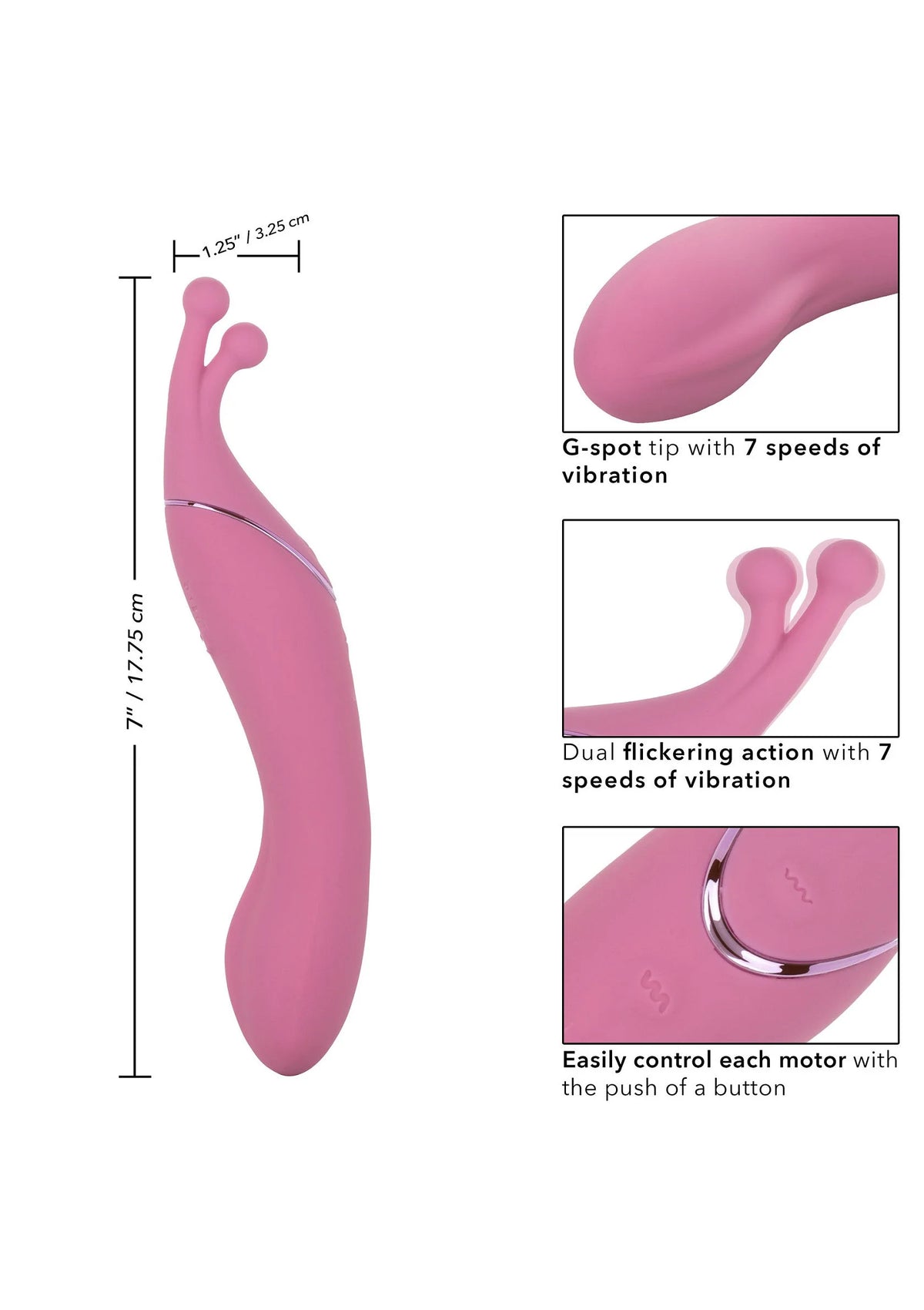 Bestel: Tempt And Tease Kiss by CalExotics - bij Happytoys: de erotische sex webshop | liever Happy dan Easy ⭐⭐⭐⭐⭐
