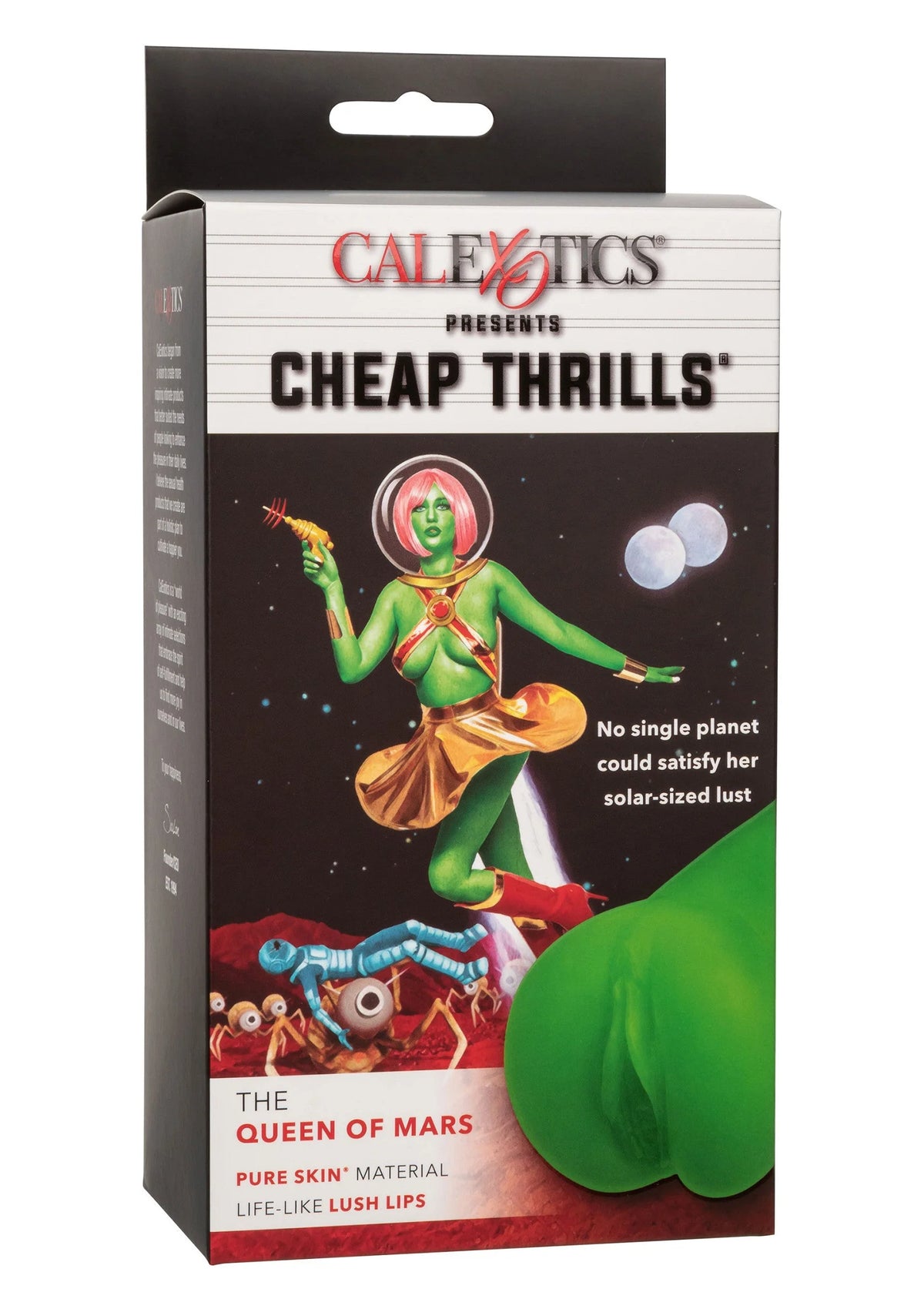Bestel: Cheap Thrills The Queen of Mars Masturbator Stroker by CalExotics - bij Happytoys: de erotische sex webshop | liever Happy dan Easy ⭐⭐⭐⭐⭐