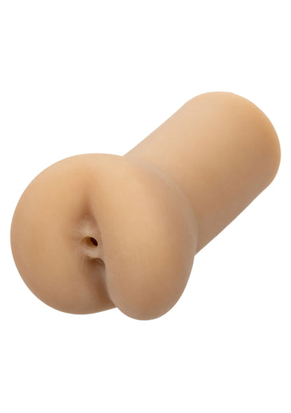 Bestel: Cheap Thrills The Leather Daddy Stroker Masturbator by CalExotics - bij Happytoys: de erotische sex webshop | liever Happy dan Easy ⭐⭐⭐⭐⭐ - Default Title - 14614 - CARAMEL