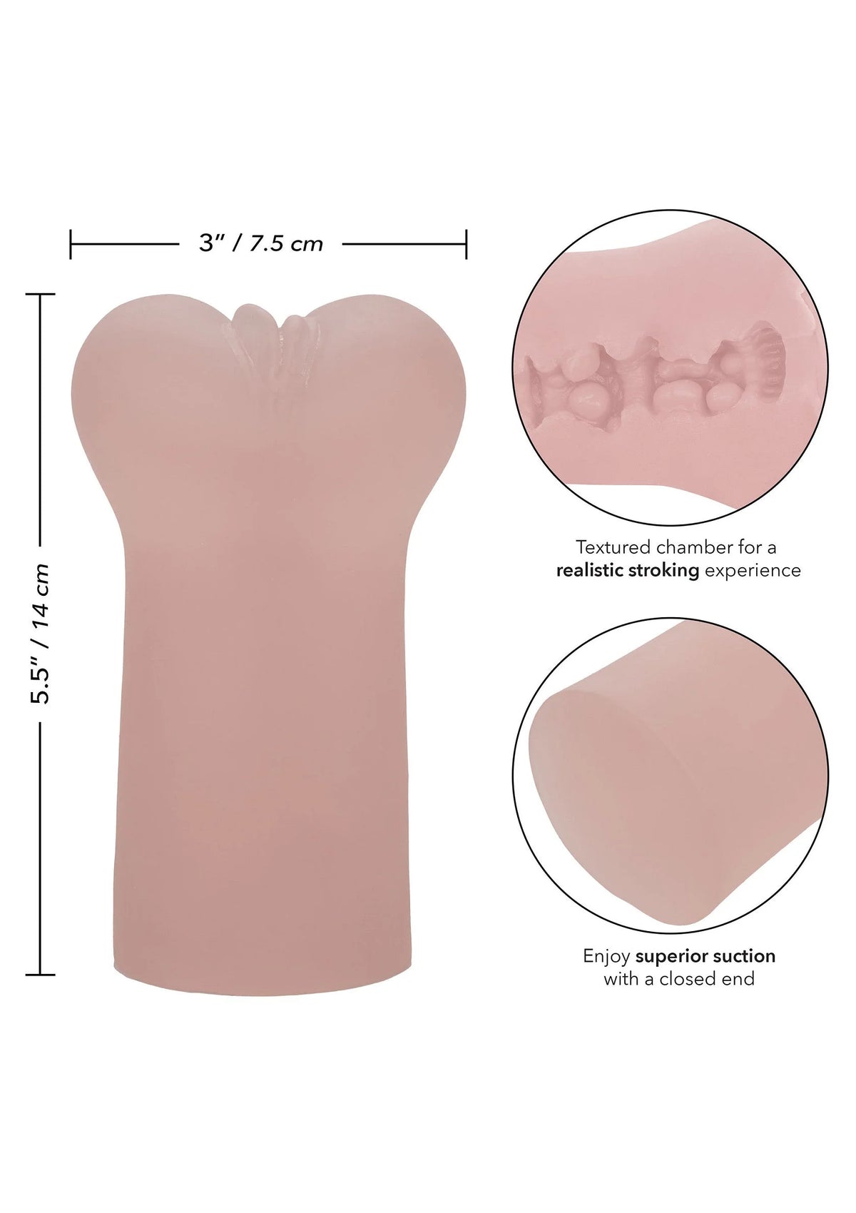Bestel: Cheap Thrills The Pink Fairy Masturbator Stroker by CalExotics - bij Happytoys: de erotische sex webshop | liever Happy dan Easy ⭐⭐⭐⭐⭐