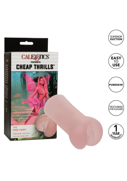 Bestel: Cheap Thrills The Pink Fairy Masturbator Stroker by CalExotics - bij Happytoys: de erotische sex webshop | liever Happy dan Easy ⭐⭐⭐⭐⭐