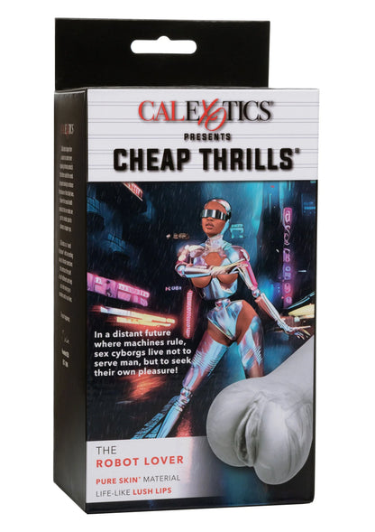 Bestel: Cheap Thrills The Robot Lover Masturbator by CalExotics - bij Happytoys: de erotische sex webshop | liever Happy dan Easy ⭐⭐⭐⭐⭐