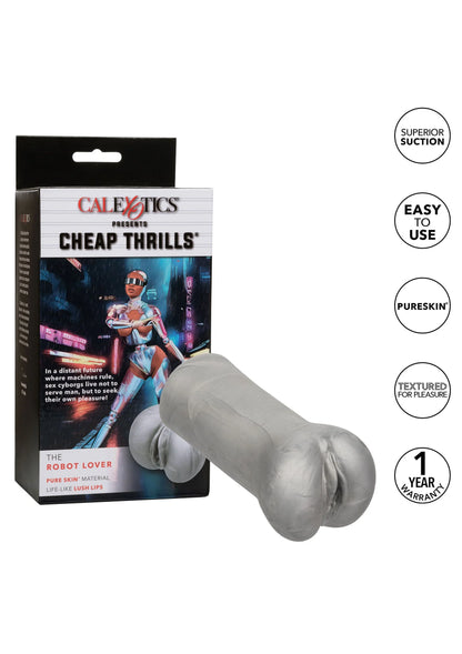 Bestel: Cheap Thrills The Robot Lover Masturbator by CalExotics - bij Happytoys: de erotische sex webshop | liever Happy dan Easy ⭐⭐⭐⭐⭐