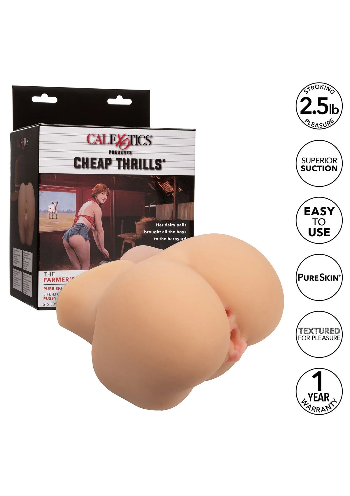 Bestel: The Farmers Daughter by CalExotics - bij Happytoys: de erotische sex webshop | liever Happy dan Easy ⭐⭐⭐⭐⭐