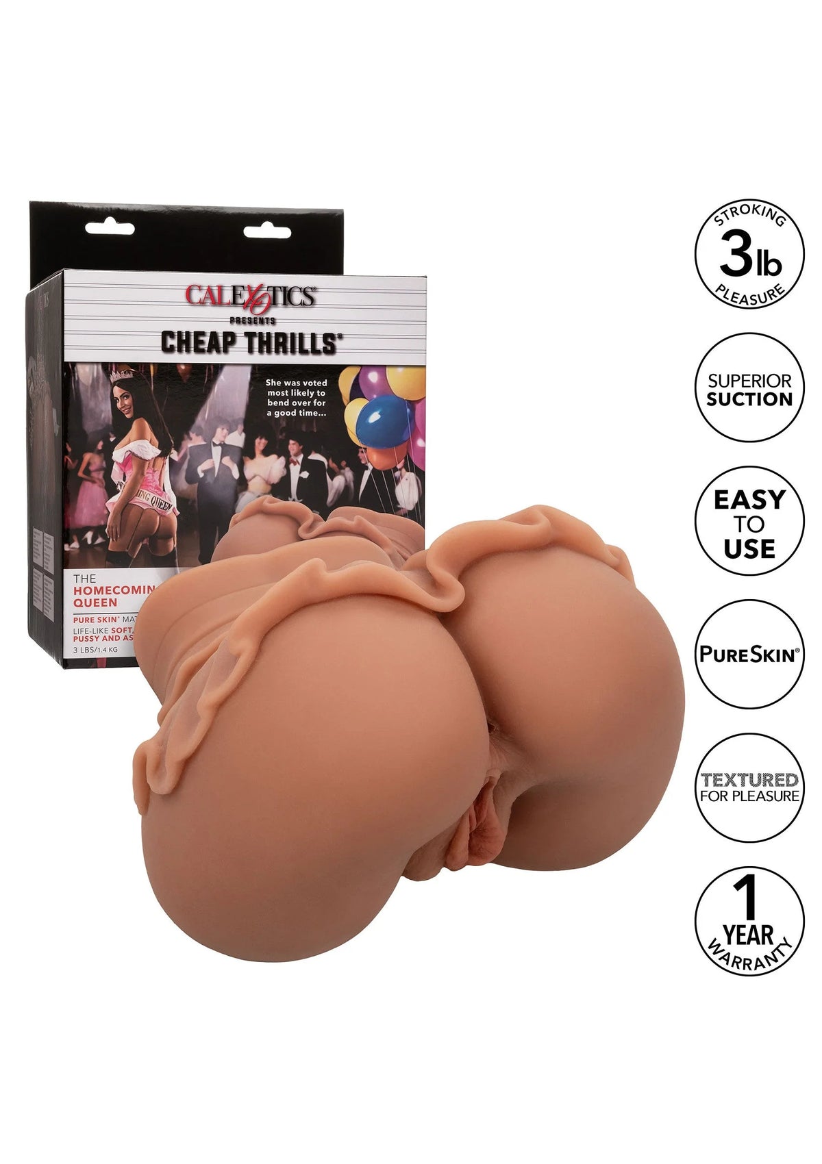 Bestel: The Homecoming Queen by CalExotics - bij Happytoys: de erotische sex webshop | liever Happy dan Easy ⭐⭐⭐⭐⭐