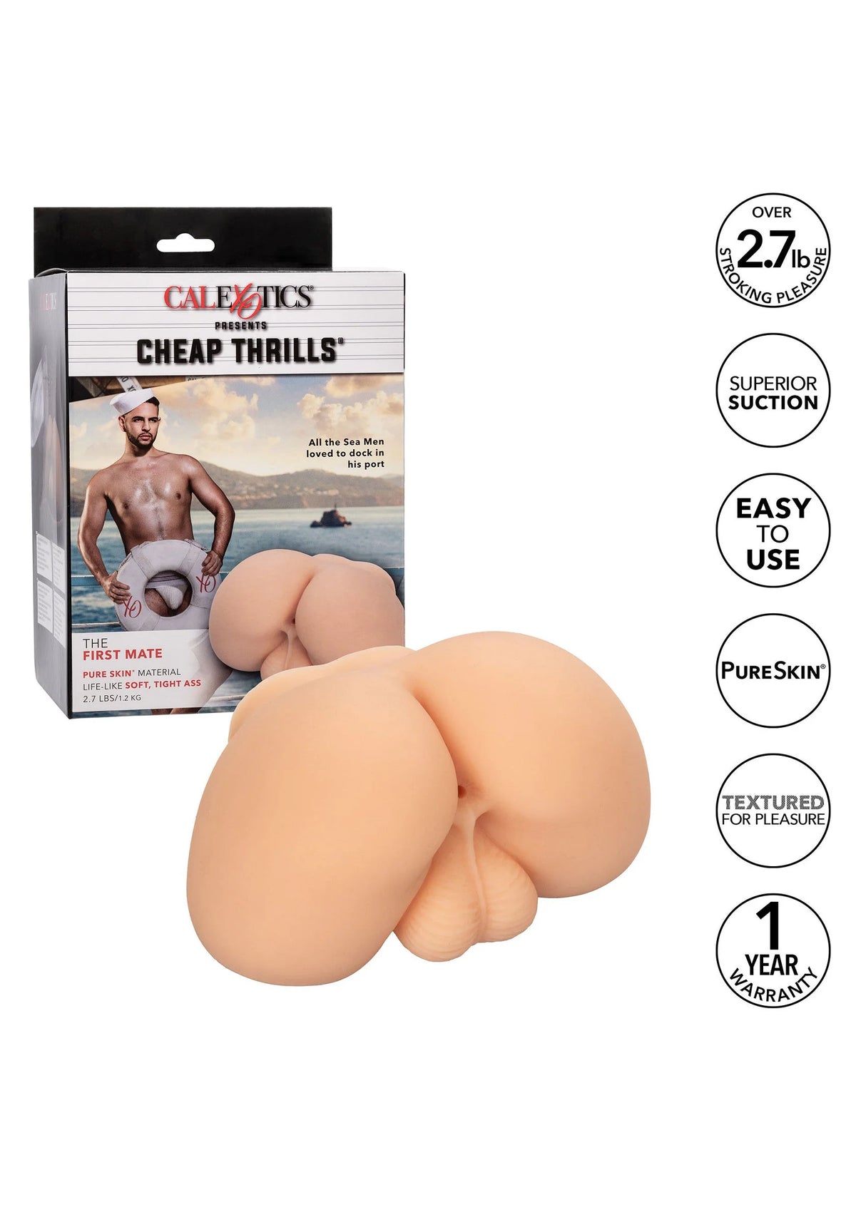 Bestel: Cheap Thrills The First Mate by CalExotics - bij Happytoys: de erotische sex webshop | liever Happy dan Easy ⭐⭐⭐⭐⭐