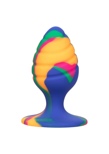 Bestel: Medium Swirl Plug by CalExotics Cheeky - bij Happytoys: de erotische sex webshop | liever Happy dan Easy ⭐⭐⭐⭐⭐ - Default Title - 14651 - MULTICOLOR