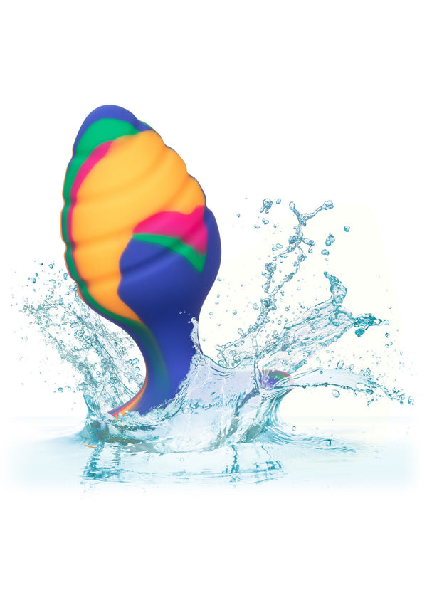 Bestel: Medium Swirl Plug by CalExotics Cheeky - bij Happytoys: de erotische sex webshop | liever Happy dan Easy ⭐⭐⭐⭐⭐