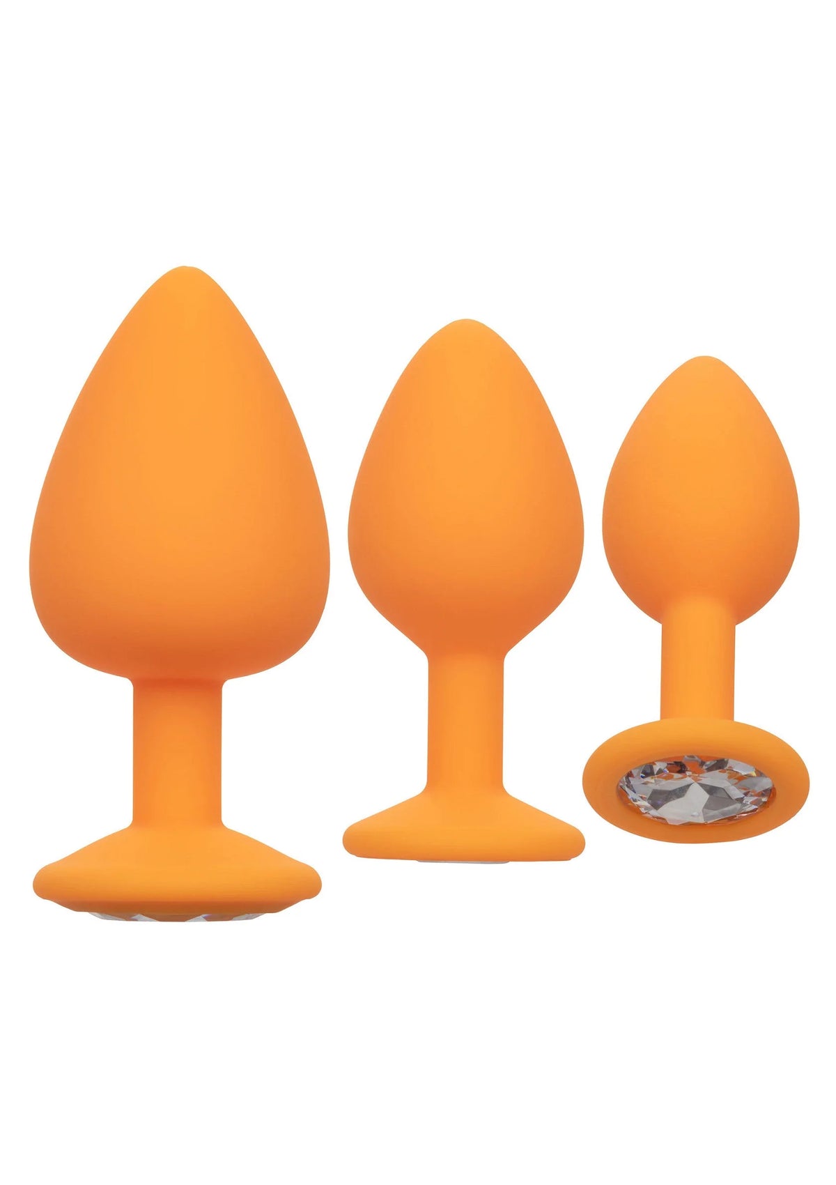 Bestel: Cheeky Gems 3 pcs by CalExotics - bij Happytoys: de erotische sex webshop | liever Happy dan Easy ⭐⭐⭐⭐⭐ - Oranje - 14654 - ORANGE