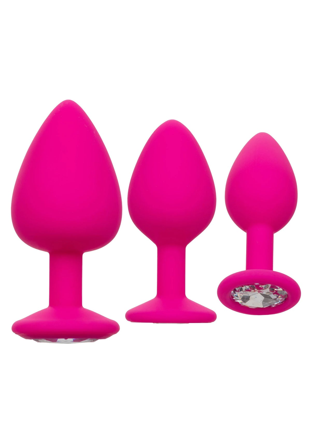 Bestel: Cheeky Gems 3 pcs by CalExotics - bij Happytoys: de erotische sex webshop | liever Happy dan Easy ⭐⭐⭐⭐⭐ - Roze - 14654 - PINK