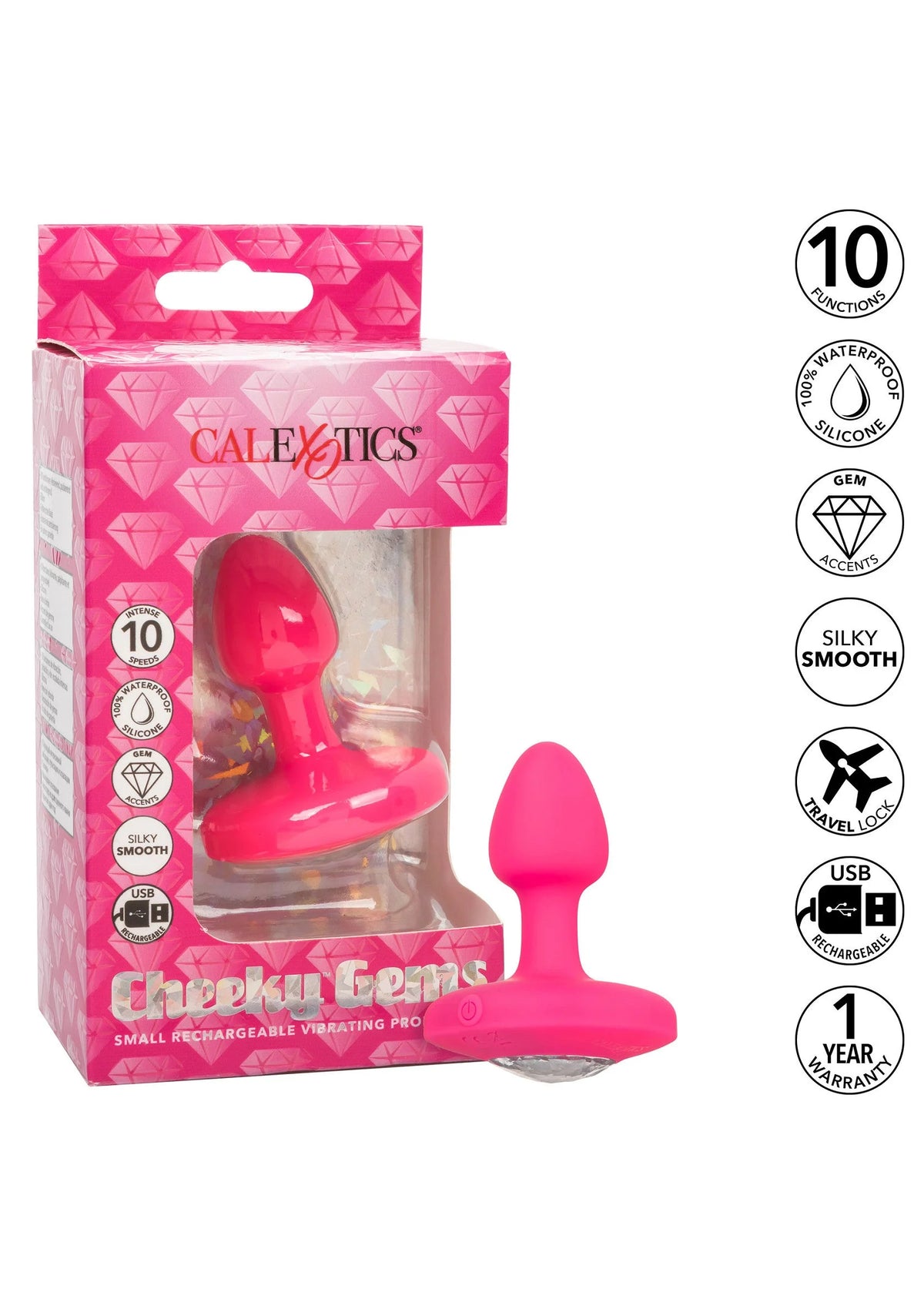 Bestel: Vibrating Probe Small by CalExotics - bij Happytoys: de erotische sex webshop | liever Happy dan Easy ⭐⭐⭐⭐⭐
