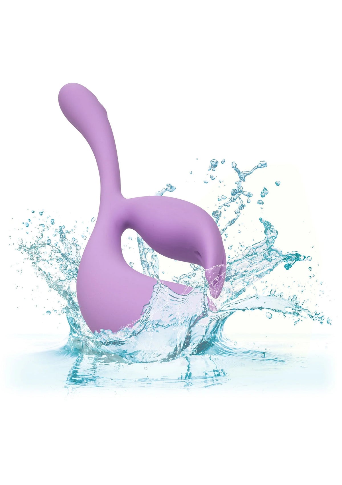 Bestel: Elle Liquid Silicone Dual Flicker Vibrator by CalExotics - bij Happytoys: de erotische sex webshop | liever Happy dan Easy ⭐⭐⭐⭐⭐