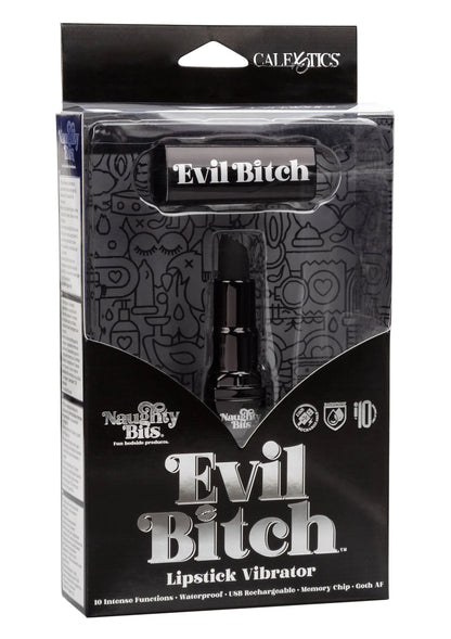 Bestel: Naughty Bits Evil Bitch Lipstick Vibrator by CalExotics - bij Happytoys: de erotische sex webshop | liever Happy dan Easy ⭐⭐⭐⭐⭐