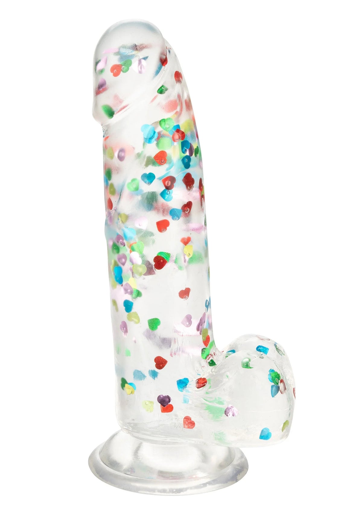 Bestel: Naughty Bits I Love Dick Heart - filled Dong by CalExotics - bij Happytoys: de erotische sex webshop | liever Happy dan Easy ⭐⭐⭐⭐⭐
