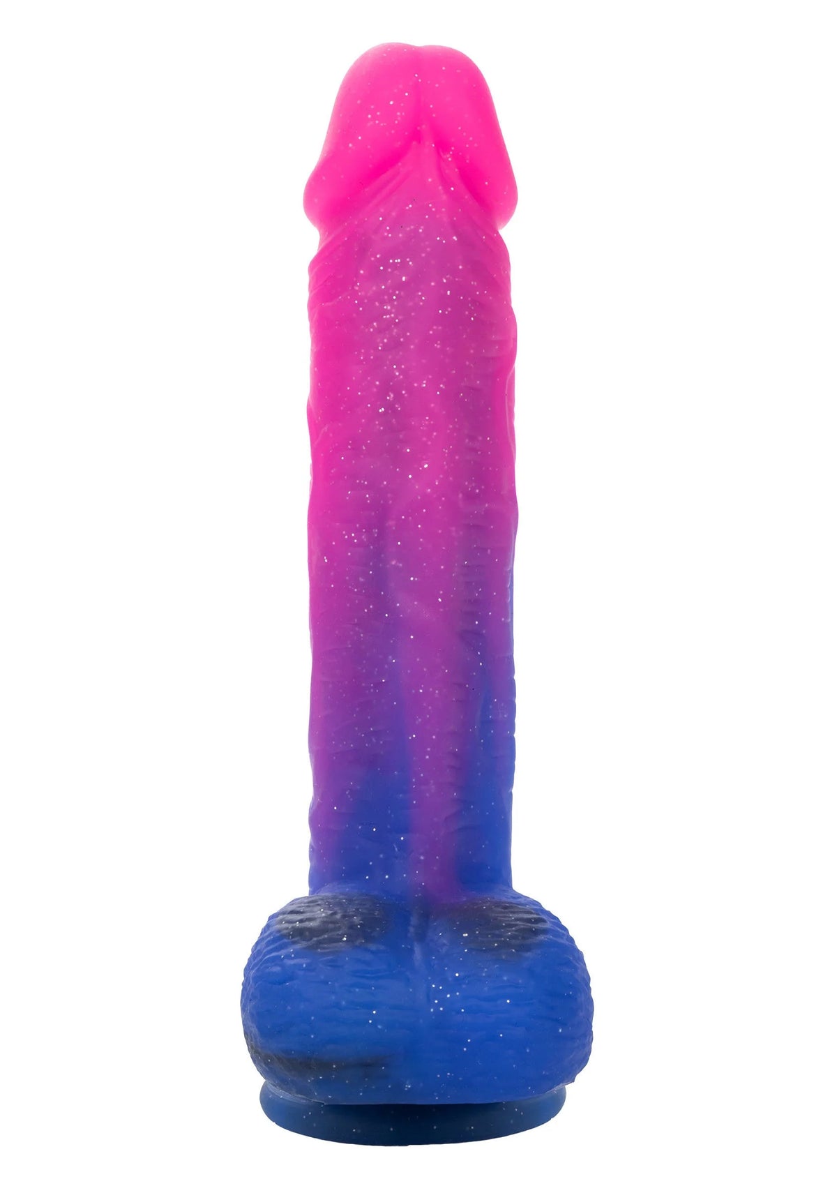 Bestel: Naughty Bits Ombré Hombre XL Vibrating Dildo by CalExotics - bij Happytoys: de erotische sex webshop | liever Happy dan Easy ⭐⭐⭐⭐⭐